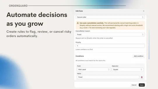 OrderGuard: COD Protection screenshot