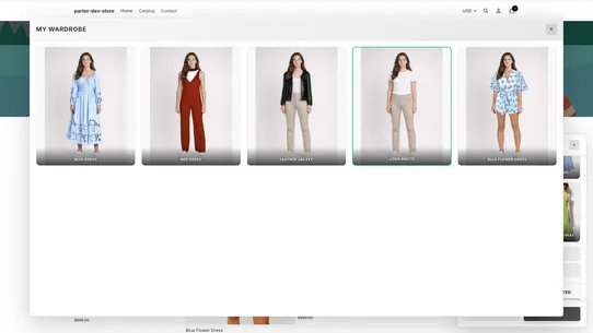 Ello Virtual Try‑On screenshot