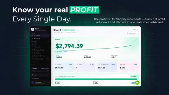 Dayla: Profit Analytics screenshot