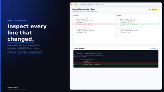 ThemeGuard screenshot