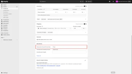 Mikada Clearance Guard App screenshot