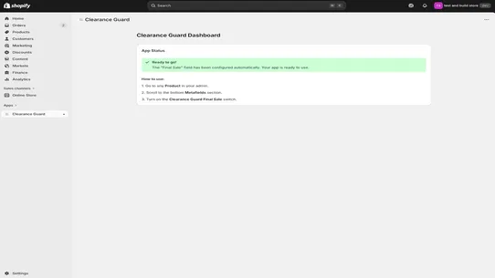 Mikada Clearance Guard App screenshot
