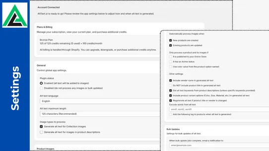 AI Alt Text Generator screenshot