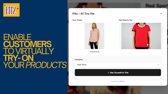 Fitz : Bulk AI Models &amp; Try‑On screenshot
