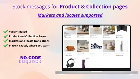 LV: Scarcity Low Stock Counter screenshot