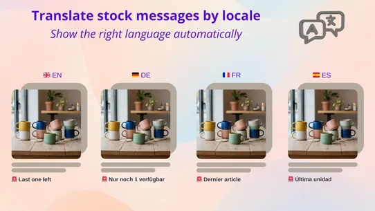 LV: Scarcity Low Stock Counter screenshot