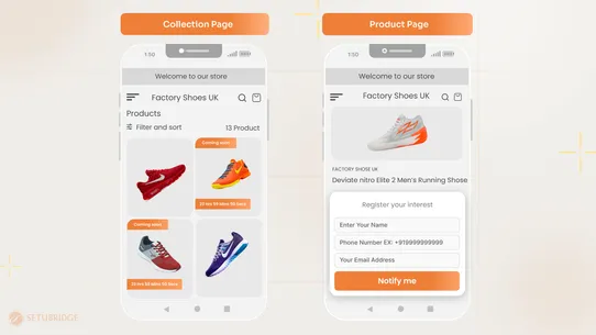 Back In Stock Alert‑ Notify Me screenshot