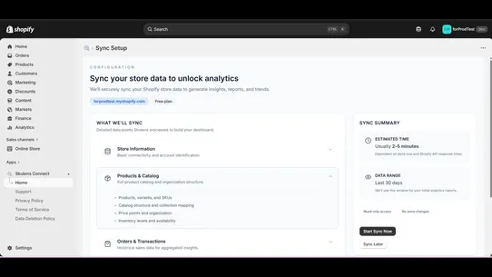 Skulens Connect screenshot