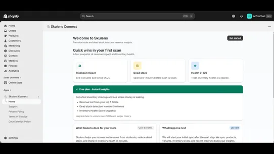 Skulens Connect screenshot