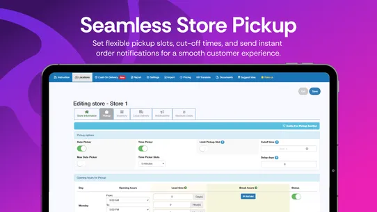 RP Local Pickup &amp; Delivery screenshot