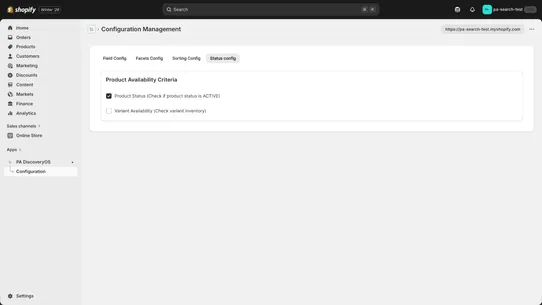 PA DiscoveryOS screenshot