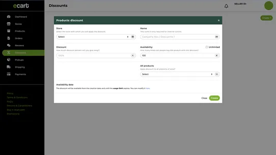 Ecart Marketplace screenshot