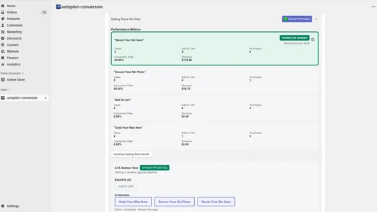 Autopilot Conversion Booster screenshot