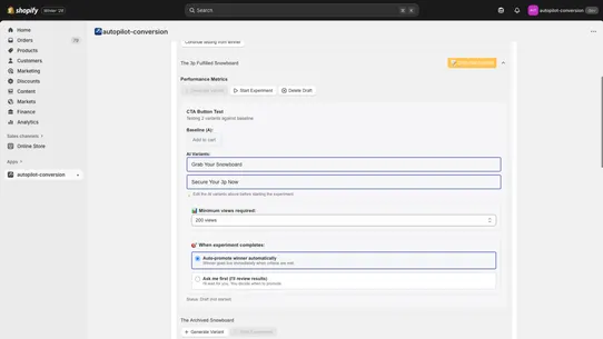 Autopilot Conversion Booster screenshot