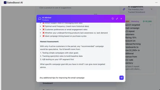 Salesboost Agent AI screenshot