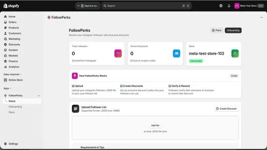FollowPerks screenshot