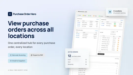 Purchase Order Hero screenshot