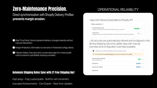 ZT Free Shipping Progress Bar screenshot