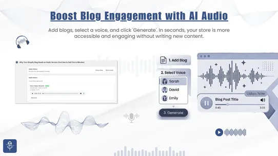 LM Blogify | Blog to AI Audio screenshot