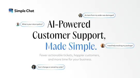Simple Chat ‑ AI Assisted CRM screenshot