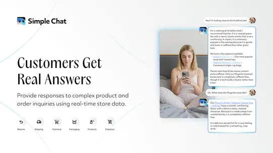 Simple Chat ‑ AI Assisted CRM screenshot