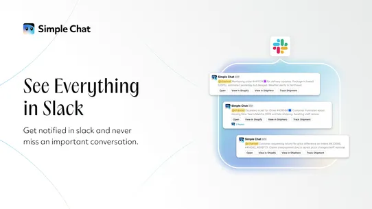 Simple Chat ‑ AI Assisted CRM screenshot