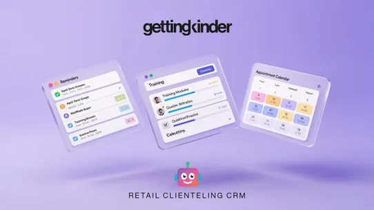 GettingKinder: Clienteling CRM screenshot