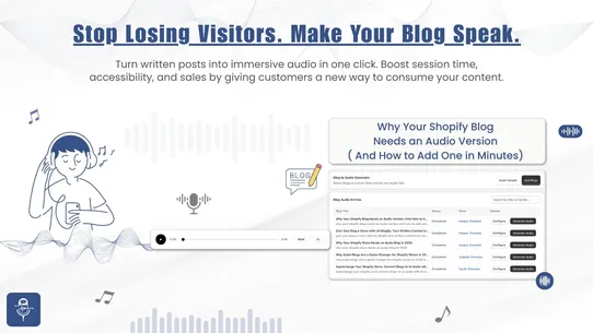 LM Blogify | Blog to Audio screenshot