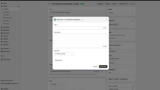 Chaqueta Labs | Task Tracker screenshot