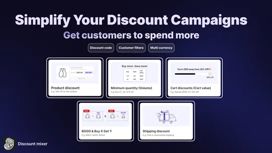 Discount Mixer: Bulk Discounts screenshot