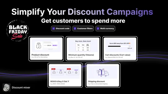 Discount Mixer: Bulk Discounts screenshot