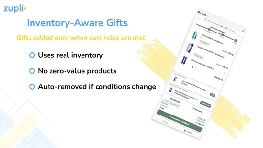 Zupli Cart Drawer screenshot