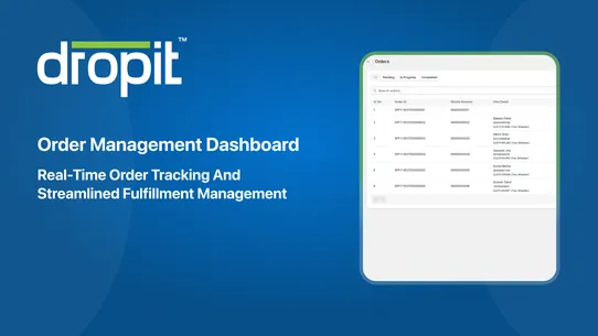 Dropit ‑ Deliver with Ease screenshot