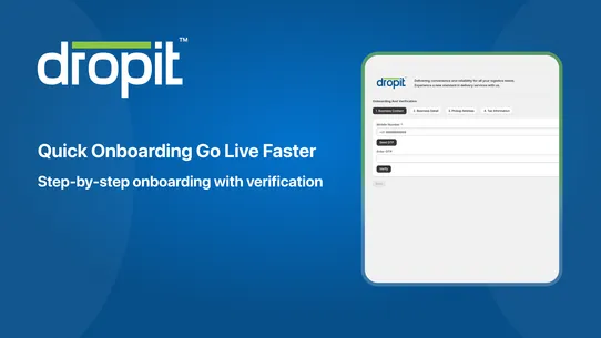 Dropit ‑ Deliver with Ease screenshot