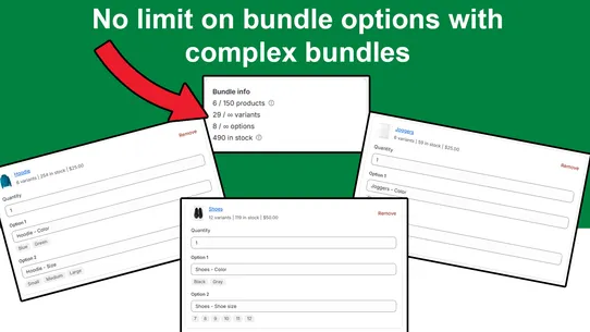 EZ Bundles &amp; Volume Discounts screenshot