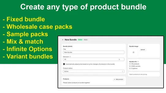 EZ Bundles &amp; Volume Discounts screenshot