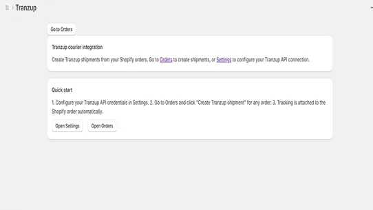 TranzUp Express screenshot