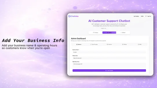Chatlinks AI Chatbot Builder screenshot