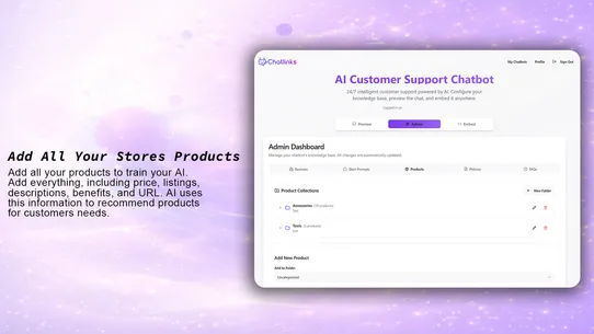 Chatlinks AI Chatbot Builder screenshot