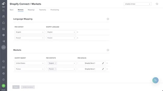 Bluestone PIM Connect screenshot