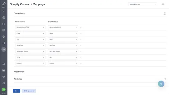 Bluestone PIM Connect screenshot
