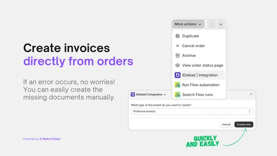 inFakt • Integration screenshot