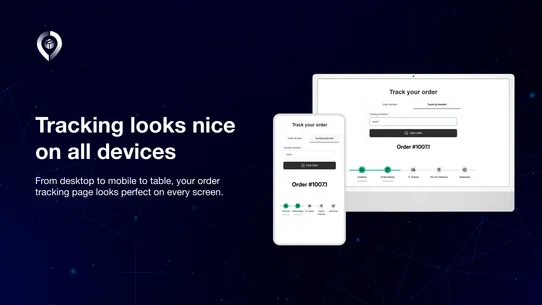 SUN Order Tracking screenshot