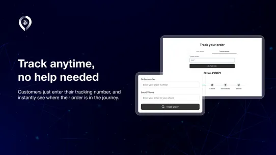 SUN Order Tracking screenshot