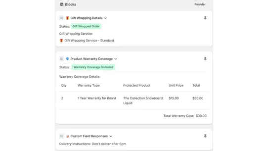 Checkout Blocks Pro screenshot