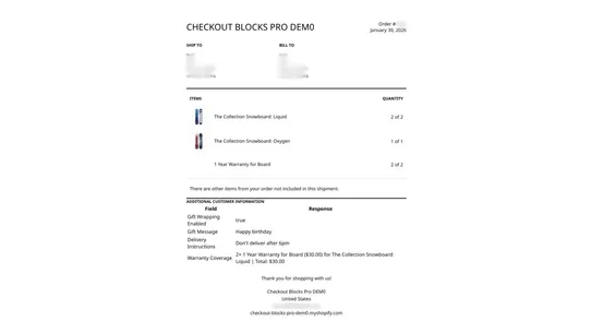 Checkout Blocks Pro screenshot