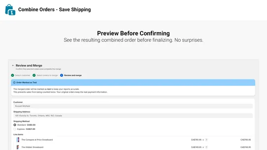 Combine Orders – Save Shipping screenshot