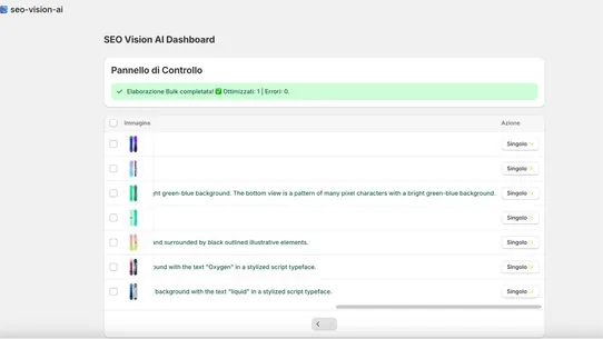 SEO Vision AI screenshot
