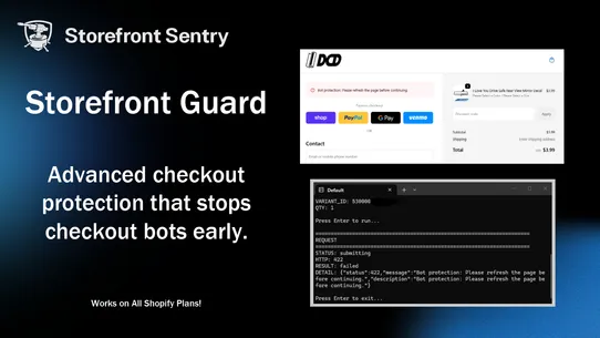 Storefront Sentry screenshot