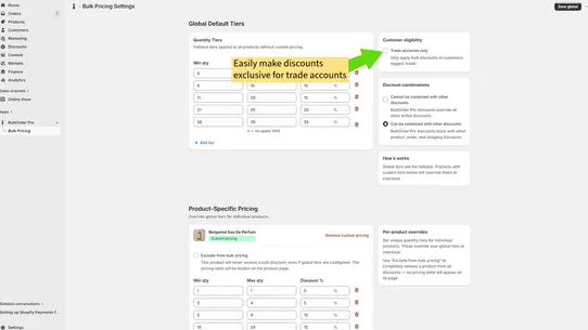 BulkOrder Pro — Volume Selling screenshot